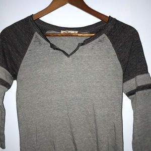 Hollister baseball long sleeve💙